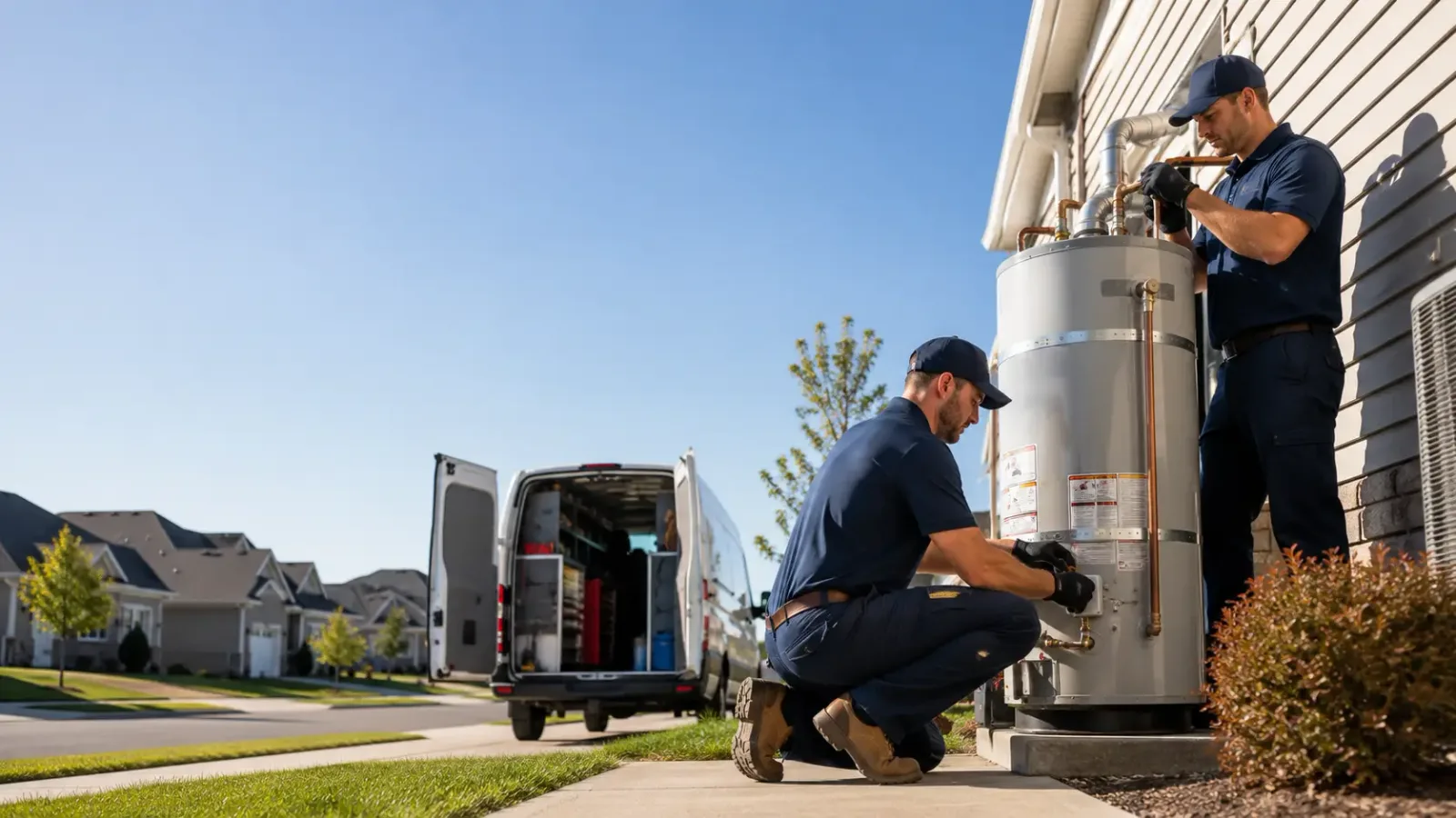 Water Heater Installation in Clam Lake, WI